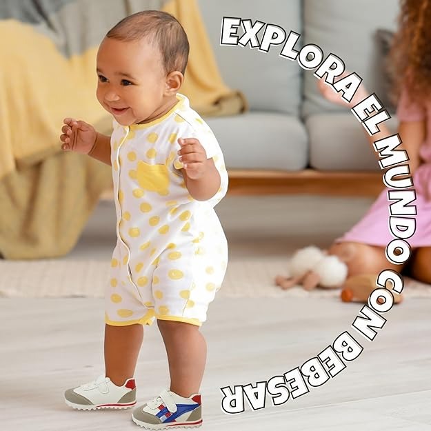 Zapatos personalizados para bebés (0-12 meses) – Estilo deportivo para niños y niñas