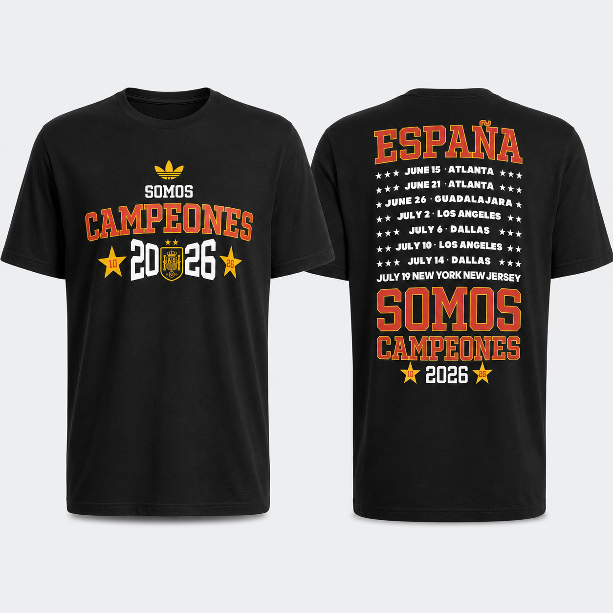 Camiseta España Campeones Mundial 2026