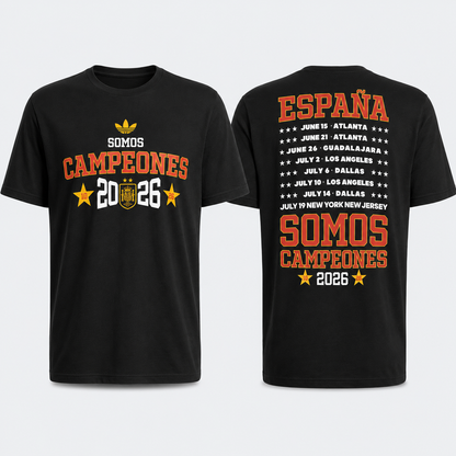 Camiseta España Campeones Mundial 2026